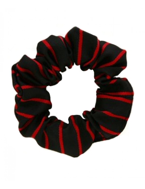 Black & Red Scrunchie 1pk